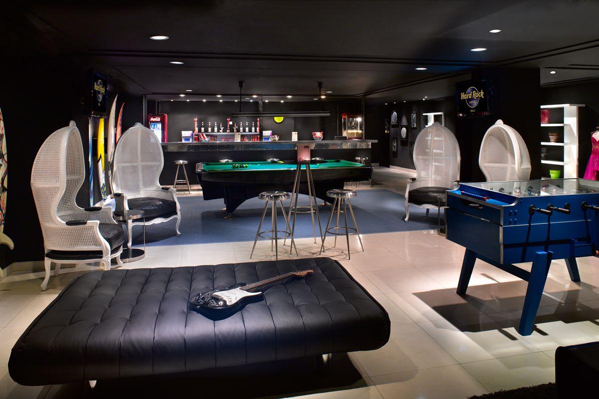 Hard Rock Hotel Bali Kuta Lombok Esterno foto The game room
